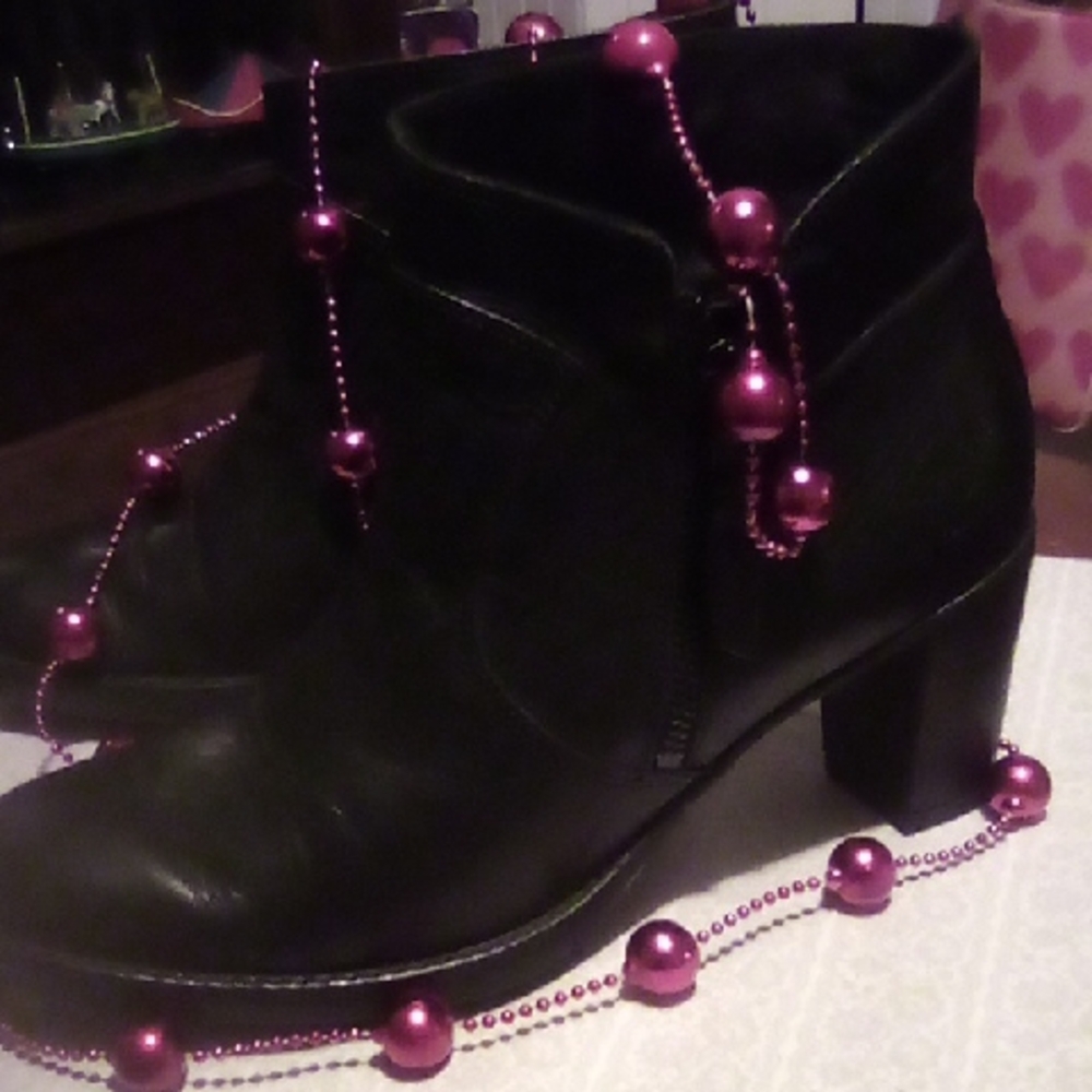 Pldm Palladium Leather Boots With Side ZipperMade In Portugal